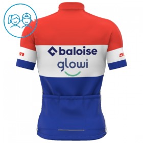 Kind Wielershirt 2025 Baloise Glowi Lions - Blauw