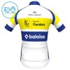 Kind Wielershirt 2025 Flanders Baloise - Wit