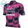 Kind Wielershirt 2025 Hagens Berman Jayco - Roze Kind Wielershirt 2025 Hagens Berman Jayco - Roze
