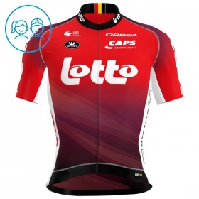 Kind Wielershirt 2025 Lotto - Rood