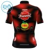 Kind Wielershirt 2025 Pauwels Sauzen Cibel Clementines - Rood