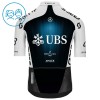 Kind Wielershirt 2025 Q36.5 Pro Cycling Team - Zwart