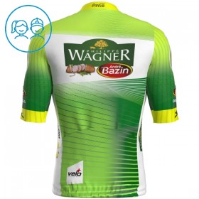 Kind Wielershirt 2025 Wagner Bazin WB - Groente