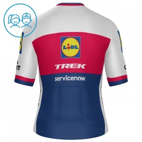 Kind Wielershirt 2026 Lidl-Trek Czech Champion - Blauw