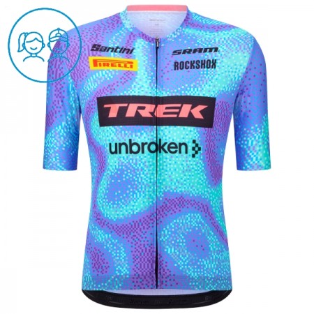 Kind Wielershirt 2026 Trek Factory Racing - Blauw Kind Wielershirt 2026 Trek Factory Racing - Blauw