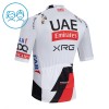 Kind Wielershirt 2026 UAE TEAM EMIRATES XRG - Wit