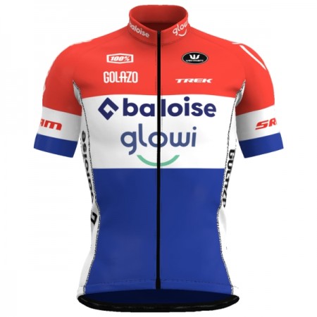 Wielershirt 2025 Baloise Glowi Lions - Blauw Wielershirt 2025 Baloise Glowi Lions - Blauw