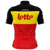 Wielershirt 2025 Lotto Belgisch Kampioenschap - Rood