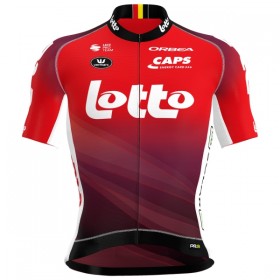 Wielershirt 2025 Lotto - Rood
