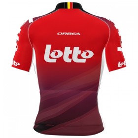 Wielershirt 2025 Lotto - Rood