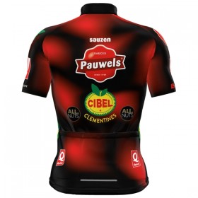 Wielershirt 2025 Pauwels Sauzen Cibel Clementines - Rood
