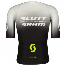 Wielershirt 2025 Scott Sram - Zwart