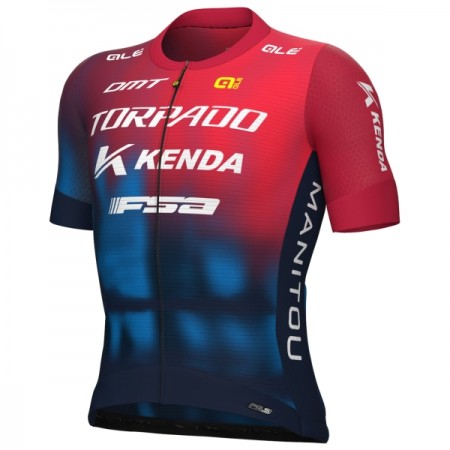 Wielershirt 2025 Torpado Kenda Factory - Rood Wielershirt 2025 Torpado Kenda Factory - Rood