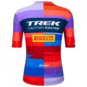 Wielershirt 2025 Trek Factory Racing - Blauw