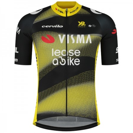 Wielershirt 2025 Visma Lease A Bike - Zwart Wielershirt 2025 Visma Lease A Bike - Zwart