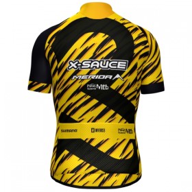 Wielershirt 2025 X-Sauce Factory Team - Zwart