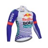 Wielershirt 2026 BORA-Hansgrohe Bull Lange Mouw - Rood - Wit Wielershirt 2026 BORA-Hansgrohe Bull Lange Mouw - Rood - Wit