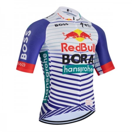 Wielershirt 2026 BORA-Hansgrohe Bull - Rood - Wit Wielershirt 2026 BORA-Hansgrohe Bull - Rood - Wit