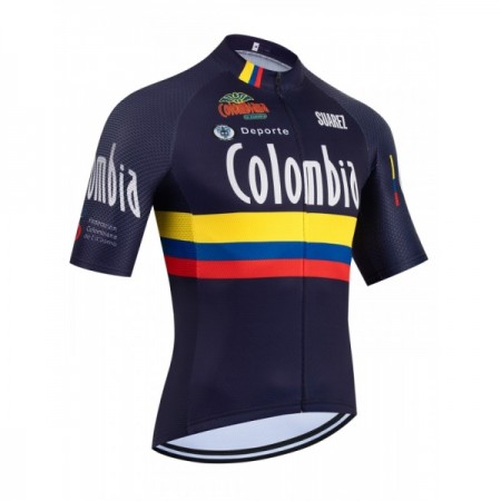 Wielershirt 2026 Colombia - Zwart