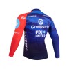 Wielershirt 2026 Groupama-FDJ Lange Mouw - Blauw