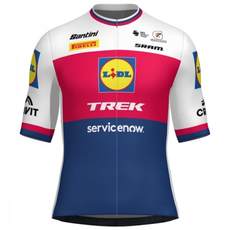 Wielershirt 2026 Lidl-Trek Czech Champion - Blauw Wielershirt 2026 Lidl-Trek Czech Champion - Blauw