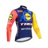 Wielershirt 2026 Lidl-Trek Lange Mouw - Blauw Wielershirt 2026 Lidl-Trek Lange Mouw - Blauw