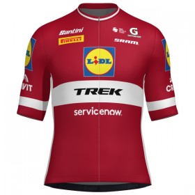 Wielershirt 2026 Lidl-Trek Latvian Champion - Rood