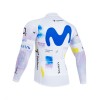 Wielershirt 2026 Movistar Team Lange Mouw - Wit
