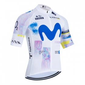 Wielershirt 2026 Movistar Team - Wit