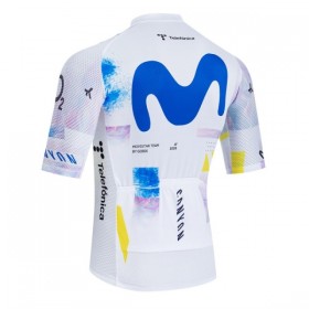 Wielershirt 2026 Movistar Team - Wit