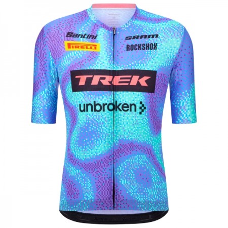Wielershirt 2026 Trek Factory Racing - Blauw Wielershirt 2026 Trek Factory Racing - Blauw