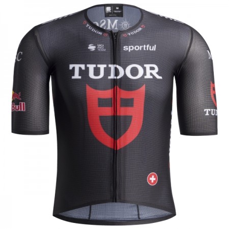 Wielershirt 2026 Tudor Pro Cycling Team - Zwart Wielershirt 2026 Tudor Pro Cycling Team - Zwart