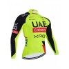 Wielershirt 2026 UAE TEAM EMIRATES XRG Lange Mouw - Geel Wielershirt 2026 UAE TEAM EMIRATES XRG Lange Mouw - Geel