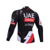 Wielershirt 2026 UAE TEAM EMIRATES XRG Lange Mouw - Zwart