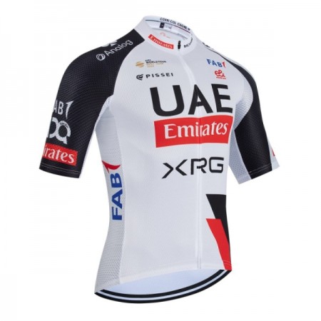 Wielershirt 2026 UAE TEAM EMIRATES XRG - Wit Wielershirt 2026 UAE TEAM EMIRATES XRG - Wit