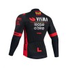 Wielershirt 2026 Visma Lease A Bike Lange Mouw - Zwart