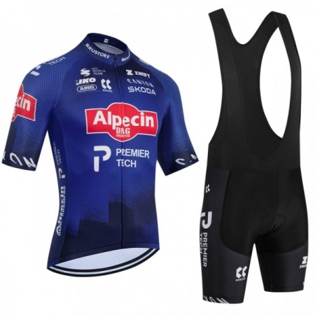 Fietskleding (Fietsshirt + Korte Koersbroek) 2026 Alpecin Premier Tech - Blauw Fietskleding (Fietsshirt + Korte Koersbroek) 2026 Alpecin Premier Tech - Blauw