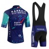 Fietskleding (Fietsshirt + Korte Koersbroek) 2026 Bahrain Victorious - Blauw