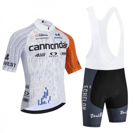 Fietskleding (Fietsshirt + Korte Koersbroek) 2026 Cannondale - Wit Fietskleding (Fietsshirt + Korte Koersbroek) 2026 Cannondale - Wit