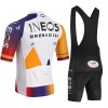 Fietskleding (Fietsshirt + Korte Koersbroek) 2026 INEOS Grenadiers Colombia Champion - Wit
