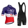 Fietskleding (Fietsshirt + Korte Koersbroek) 2026 INEOS Grenadiers France Champion - Blauw Fietskleding (Fietsshirt + Korte Koersbroek) 2026 INEOS Grenadiers France Champion - Blauw