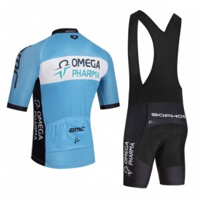 Fietskleding (Fietsshirt + Korte Koersbroek) 2026 Omega Pharma - Blauw