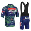 Fietskleding (Fietsshirt + Korte Koersbroek) 2026 Soudal Quick Step - Blauw