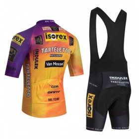 Fietskleding (Fietsshirt + Korte Koersbroek) 2026 Tarteletto Isorex - Geel
