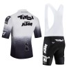 Fietskleding (Fietsshirt + Korte Koersbroek) 2026 Tirol KTM - Wit
