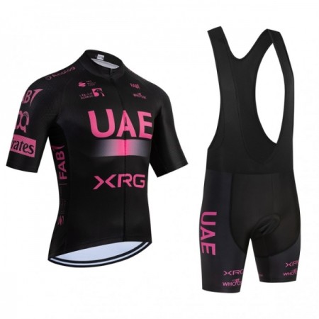 Fietskleding (Fietsshirt + Korte Koersbroek) 2026 UAE TEAM EMIRATES XRG - Roze Fietskleding (Fietsshirt + Korte Koersbroek) 2026 UAE TEAM EMIRATES XRG - Roze