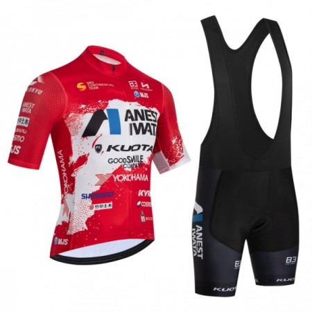 Fietskleding (Fietsshirt + Korte Koersbroek) 2026 Ukyo - Rood Fietskleding (Fietsshirt + Korte Koersbroek) 2026 Ukyo - Rood