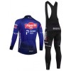 Fietskleding (Fietsshirt Lange Mouw + Lange Koersbroek) 2026 Alpecin Premier Tech - Blauw