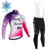 Fietskleding (Fietsshirt Lange Mouw + Lange Koersbroek) 2026 Burgos Burpellet BH Winter Thermal Fleece - Rood Fietskleding (Fietsshirt Lange Mouw + Lange Koersbroek) 2026 Burgos Burpellet BH Winter Thermal Fleece - Rood