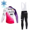 Fietskleding (Fietsshirt Lange Mouw + Lange Koersbroek) 2026 Burgos Burpellet BH Winter Thermal Fleece - Rood